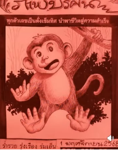 หวยปริศนาปกแดง 16/11/68